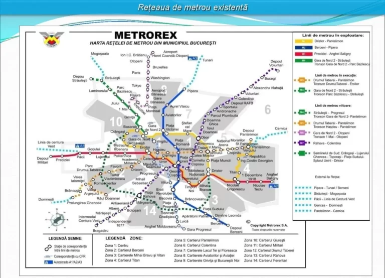 Harta metrou 2022-2023-Metrorex program ,contact